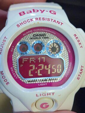 Casio G Shock Baby G Gloss white